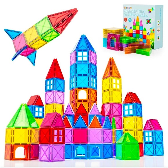 Magnetic Tiles 40 piece - Picture 2 of 2